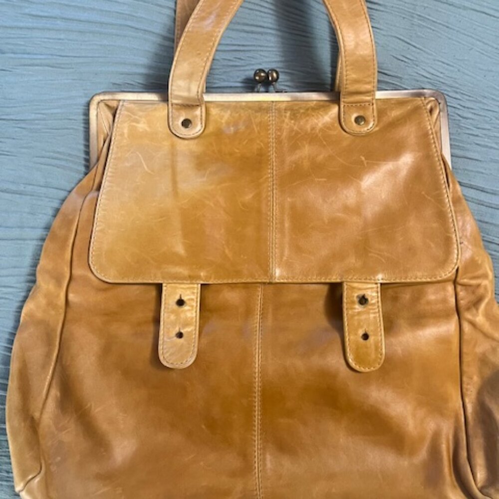 Ted Baker - Genuine Leather Tan Vintage Purse - Picture 4 of 7